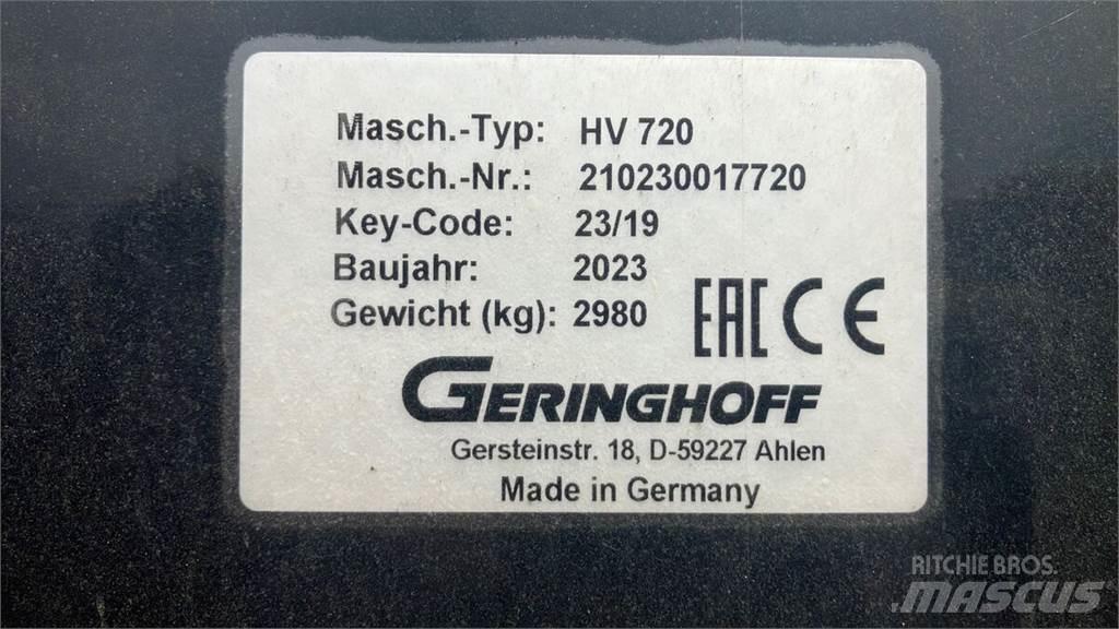 Geringhoff HV 720 Accesorii combine agricole