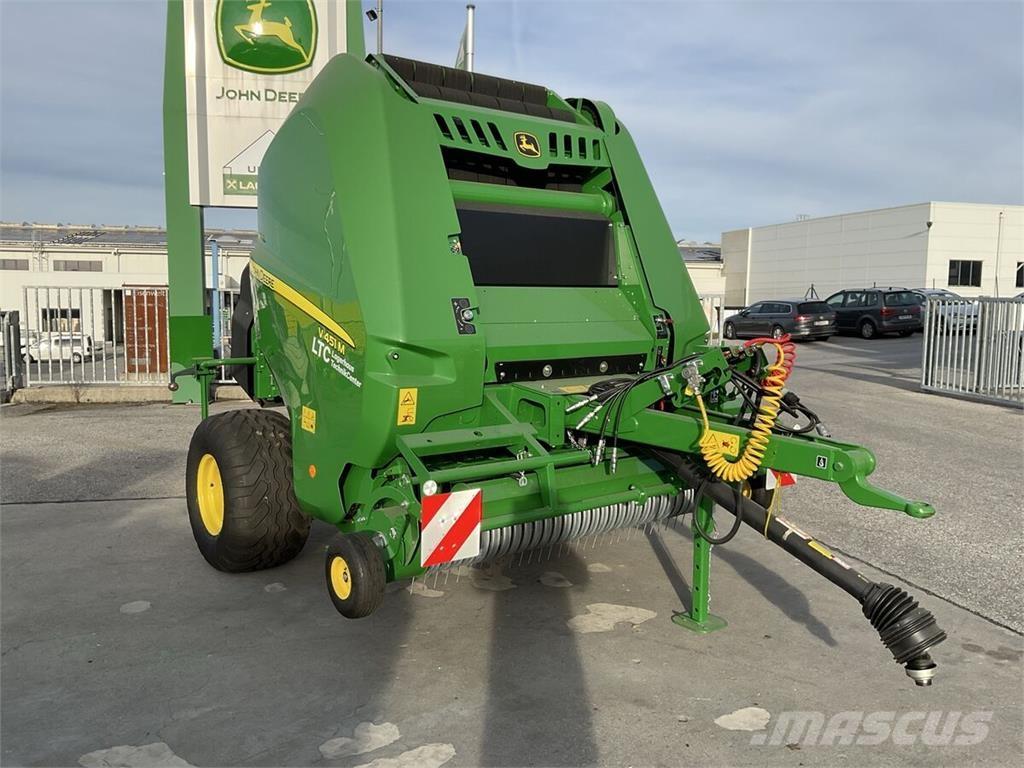 John Deere V451 M Masina de balotat cilindric