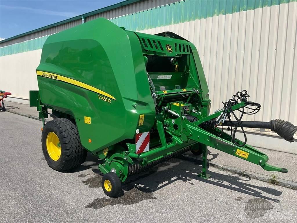 John Deere V451R Masina de balotat cilindric