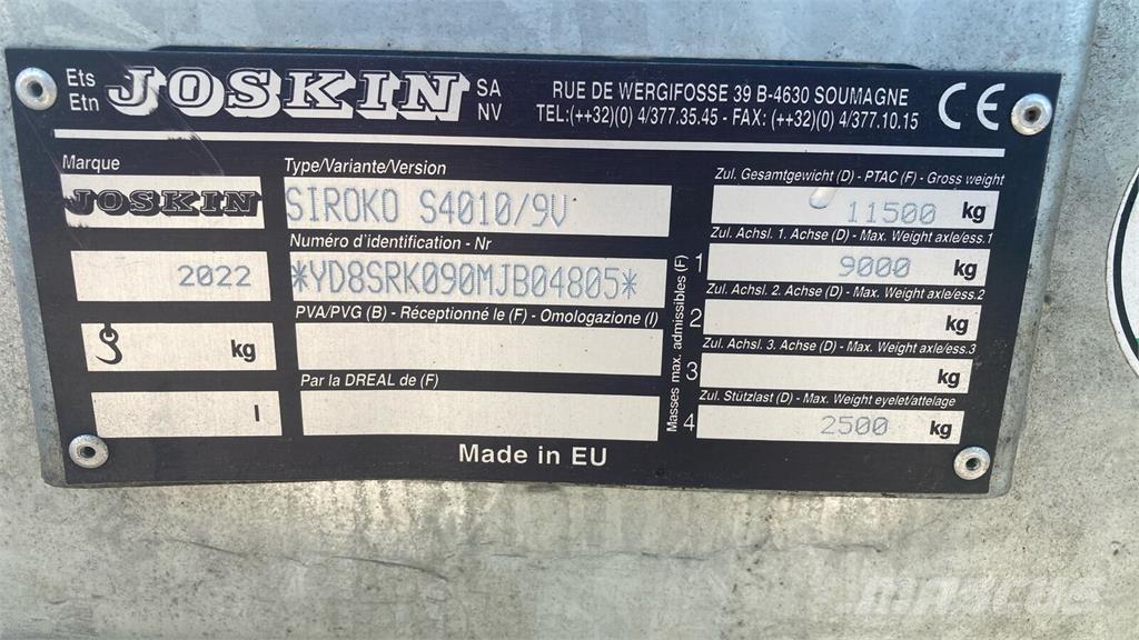 Joskin S4010/9V Distribuitoare de ingrasamant