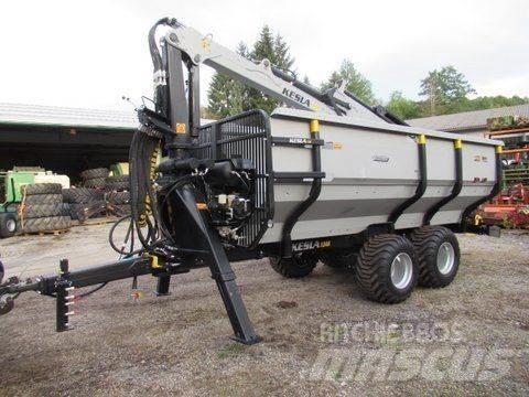 Kesla 124H + 305T Remorci forestiere