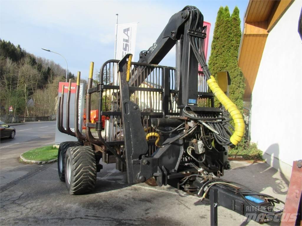 Kesla 12T + F 400 Remorci forestiere