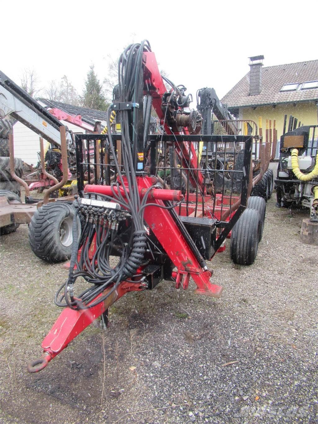 Kesla 2300 + 425 Patu Remorci forestiere
