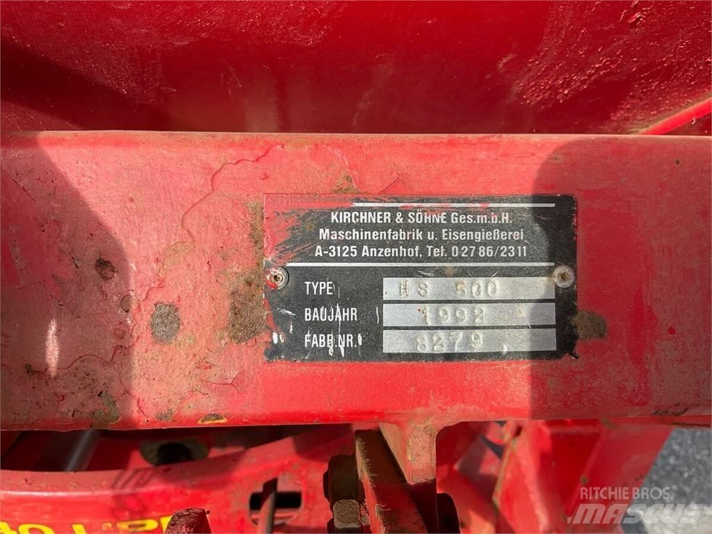 Kirchner HS 500 Alte masini de fertilizare si accesorii