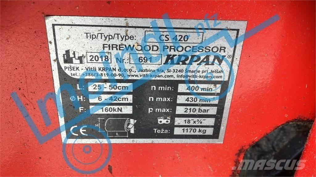  Kpan CS 420 Utilaje forestiere - Altele