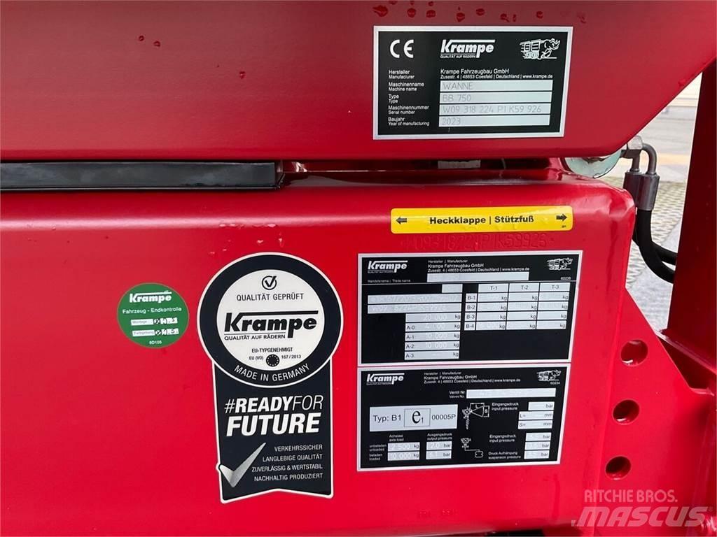 Krampe BigBody 750 Alte remorci