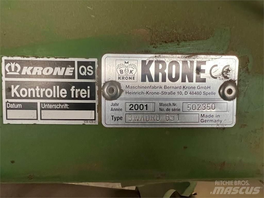 Krone Swadro 651 Utilaj de răvăşit fân