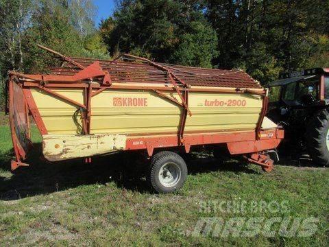 Krone Turbo 2900 Remorci cu autoîncarcare