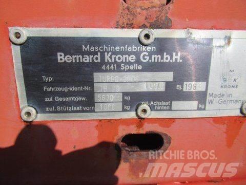 Krone Turbo 2900 Remorci cu autoîncarcare