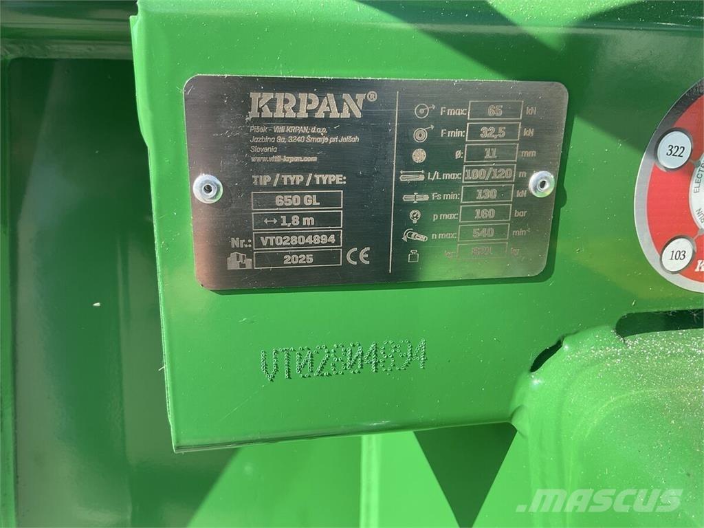 Krpan 650GL Macarale