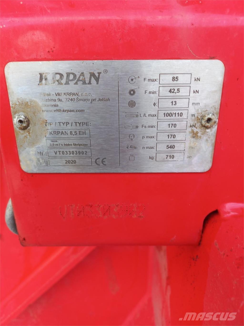 Krpan 8,5EH Macarale