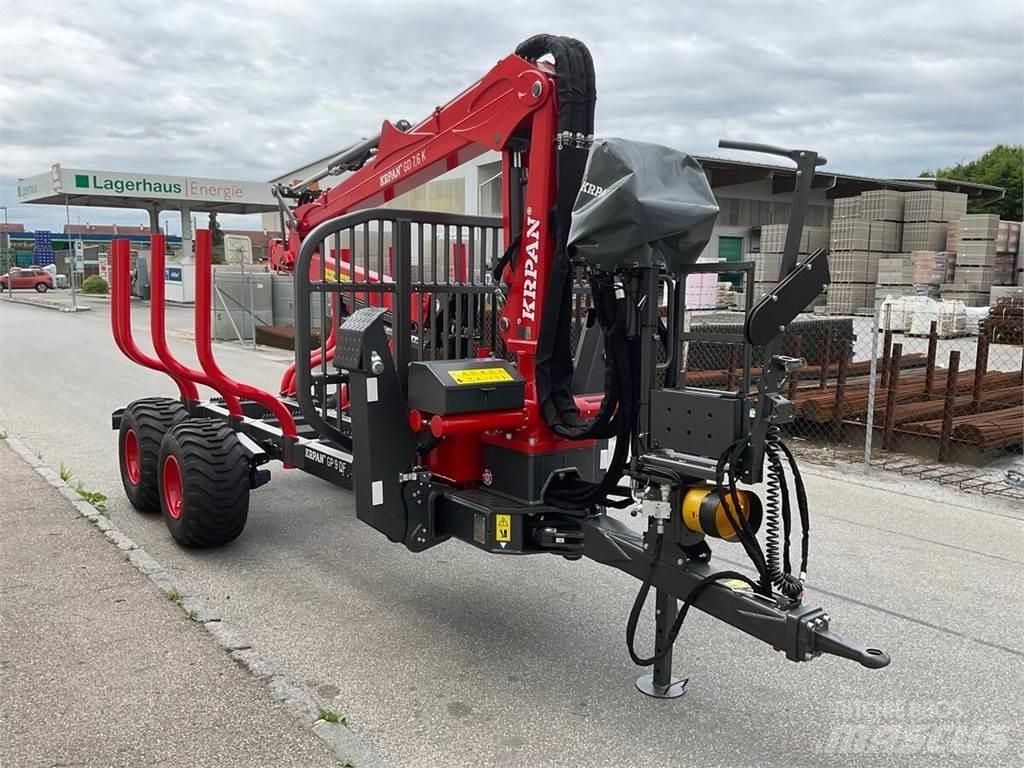 Krpan GP 9 DF Remorci forestiere
