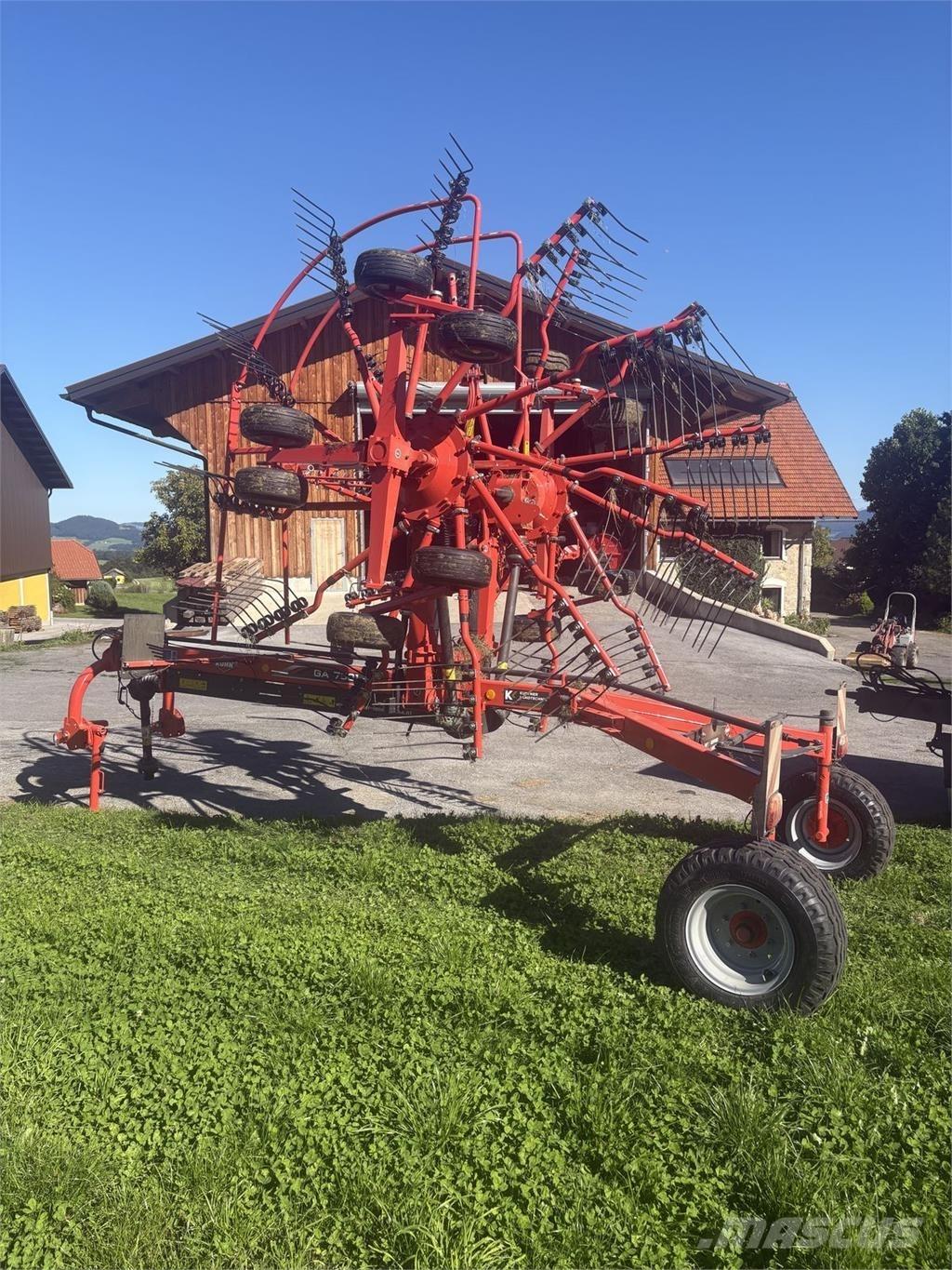 Kuhn GA 7501 Utilaj de răvăşit fân