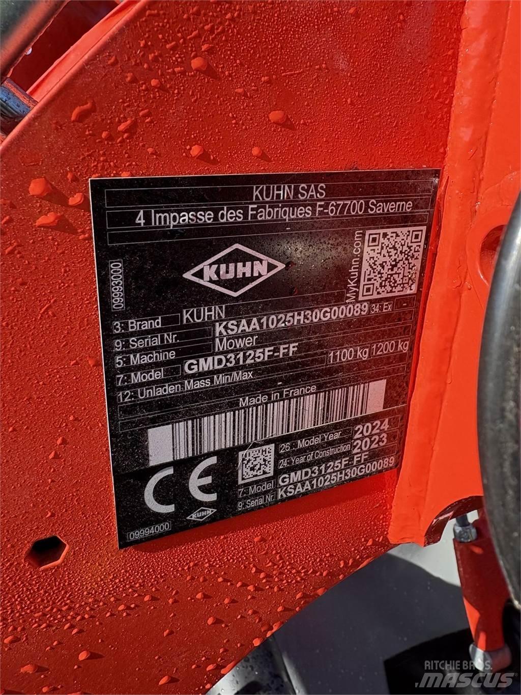 Kuhn GMD 3125 F - FF Cositoare de iarba