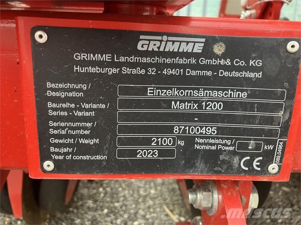  Matrix 1200 Masini de plantat