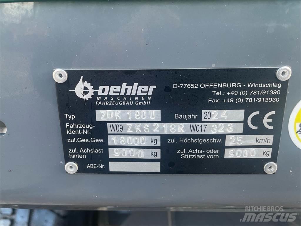 Oehler ZDK 180U Remorci rabatabile