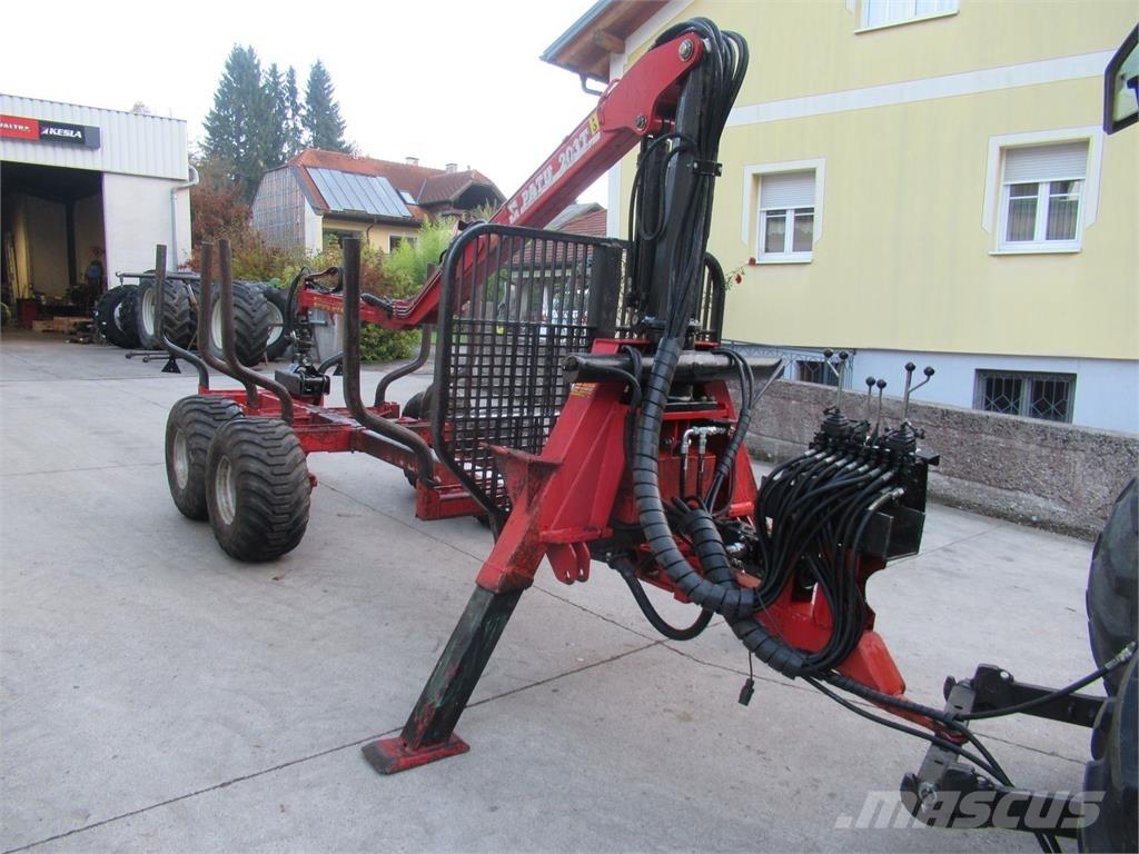 Patu 8T + 203T Remorci forestiere