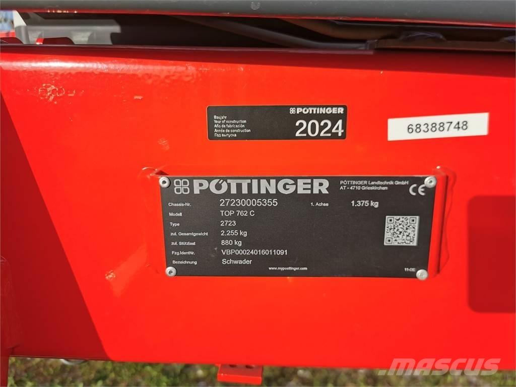 Pöttinger TOP 762C Utilaj de răvăşit fân