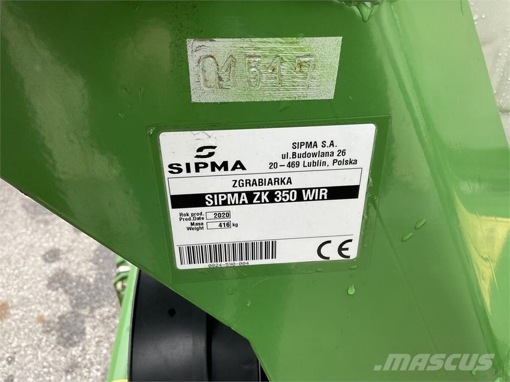  Simpa ZK 350 WIR Utilaj de răvăşit fân
