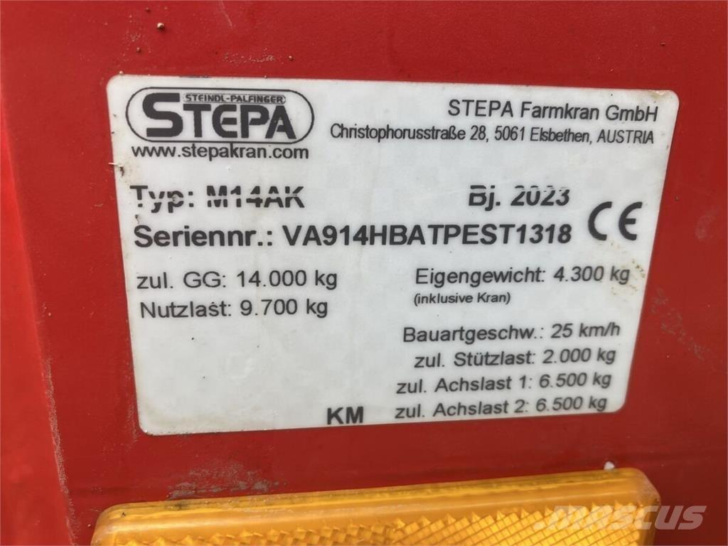 Stepa M14AK FZ7090 Remorci forestiere