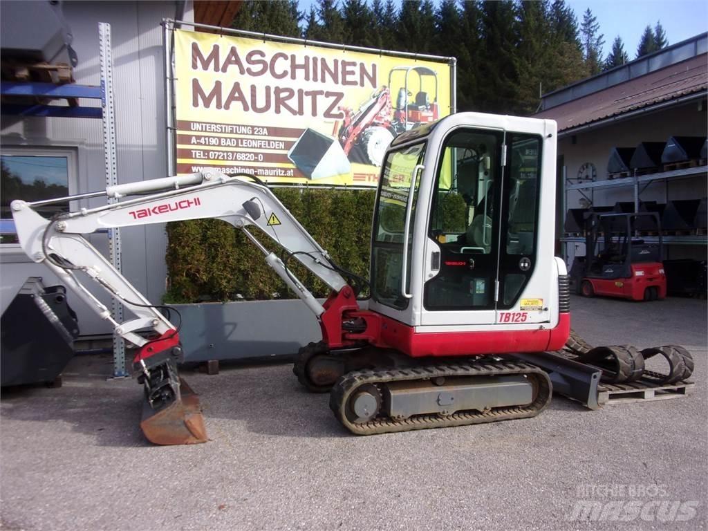 Takeuchi TB125 Mini excavatoare < 7t