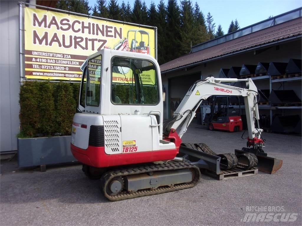 Takeuchi TB125 Mini excavatoare < 7t