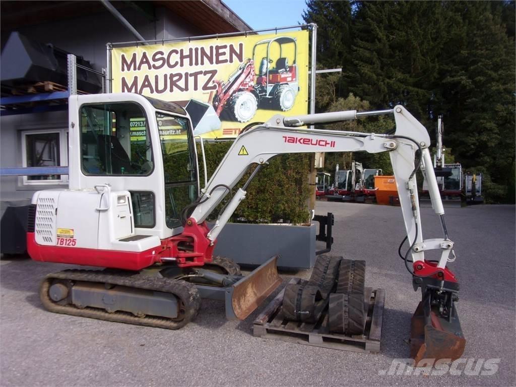Takeuchi TB125 Mini excavatoare < 7t