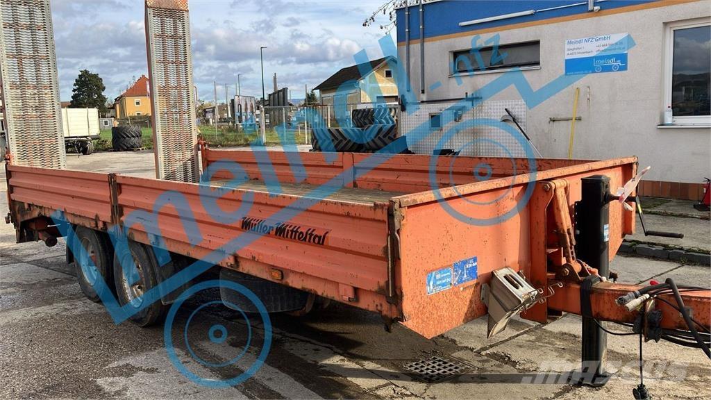 Tandem Tieflader Alte remorci