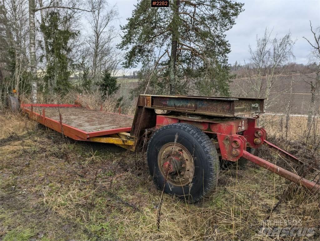  Maskinkärra Äldre Remorci transport vehicule