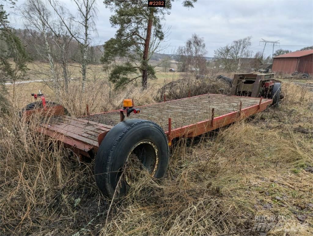  Maskinkärra Äldre Remorci transport vehicule