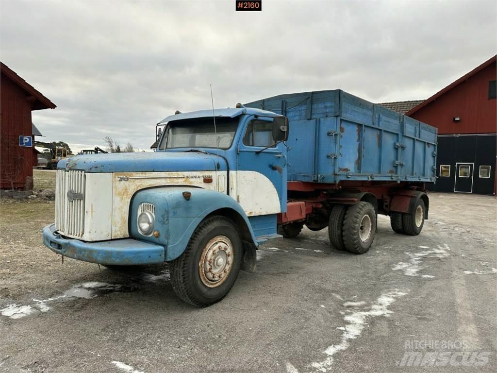 Scania L76 Camioane platforma/prelata