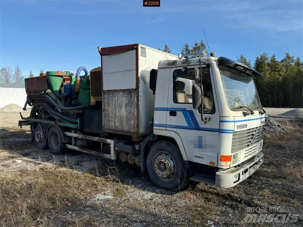 Volvo FL10 Camioane platforma/prelata