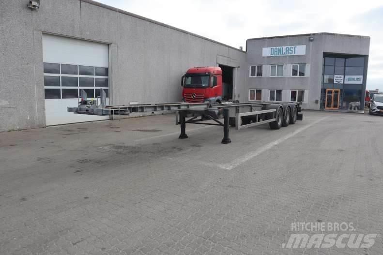 HFR Container chassis Camion cu semi-remorca cu incarcator
