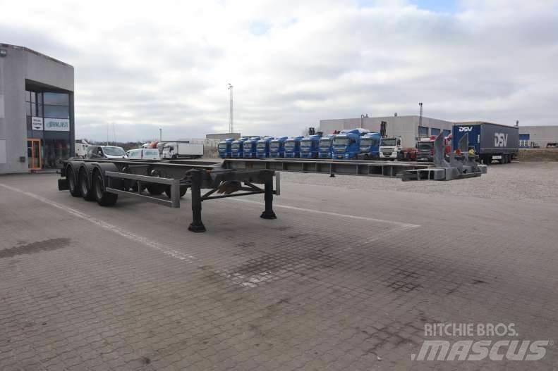 HFR Container chassis Camion cu semi-remorca cu incarcator