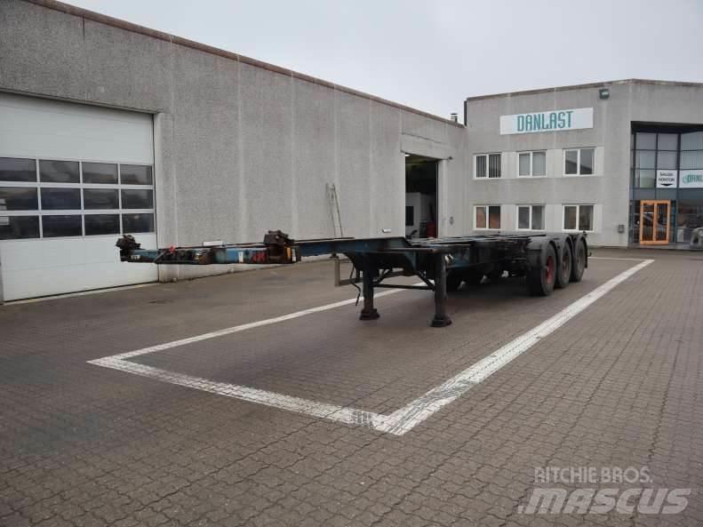 HFR Containerchassis Camion cu semi-remorca cu incarcator