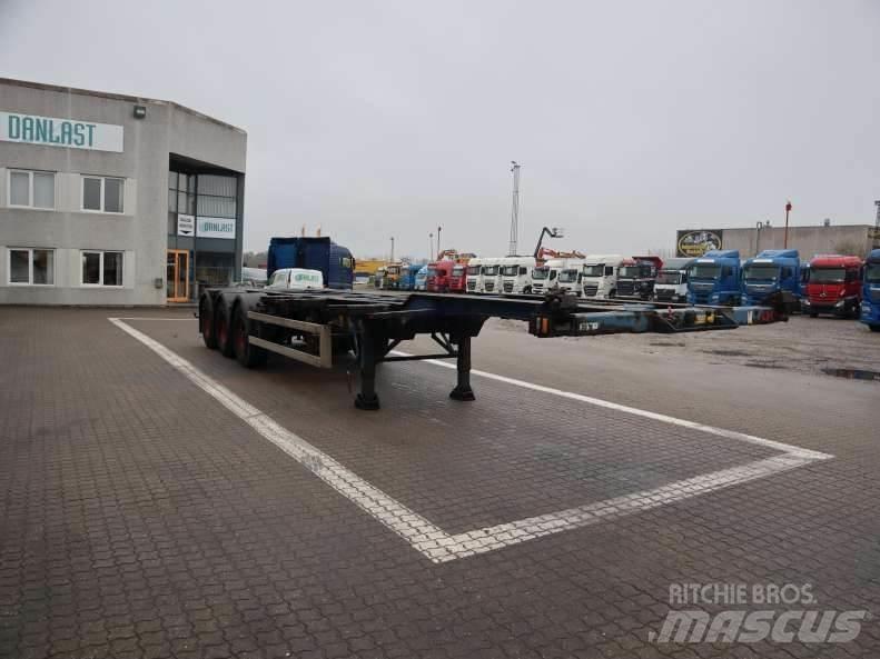 HFR Containerchassis Camion cu semi-remorca cu incarcator