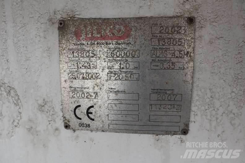 Jilko 60000 L Cisterna semi-remorci