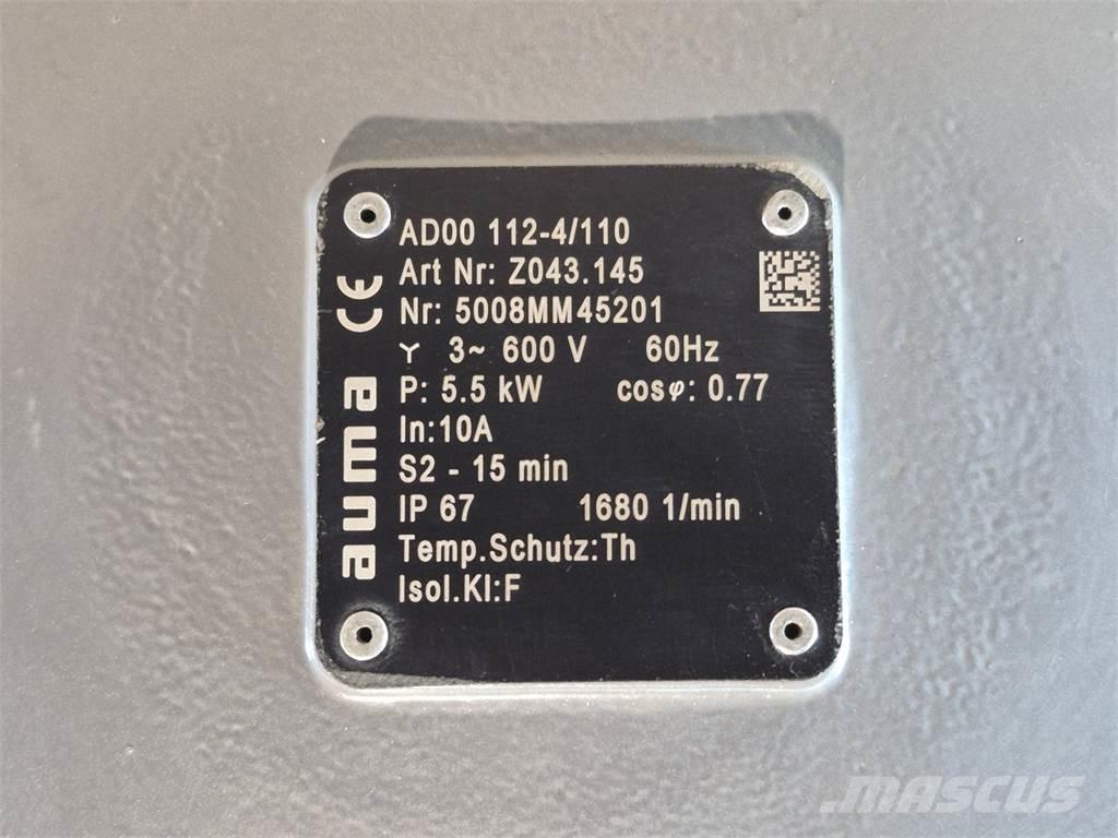  AUMA AD00 112-4/110 Utilaje construcții - Altele