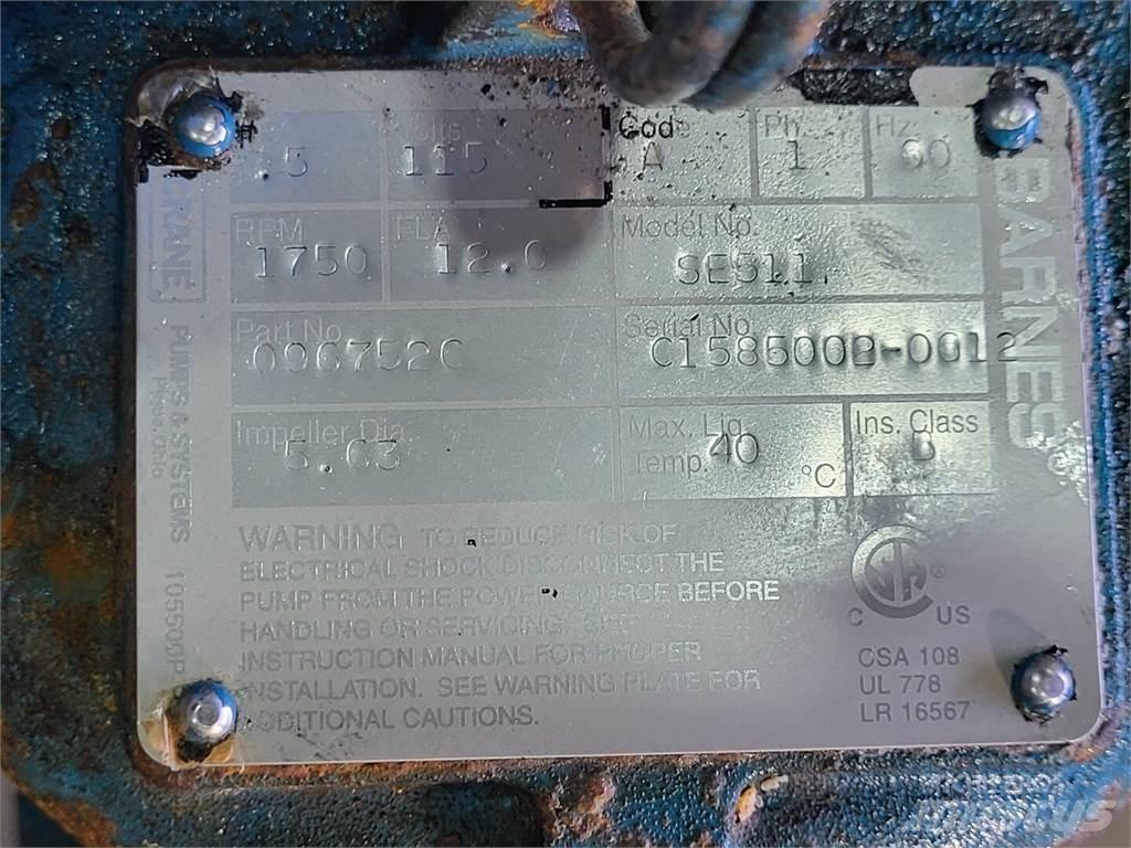  BARNES SE511 Pompa de apa