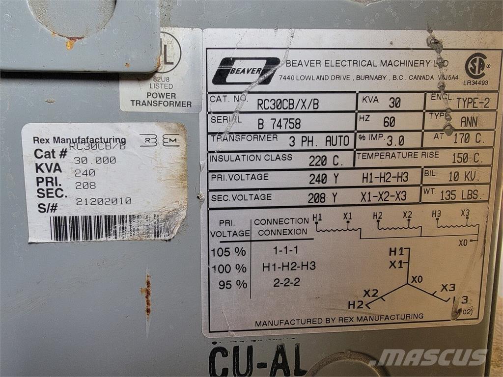  BEAVER RC30CB/X/B Utilaje construcții - Altele