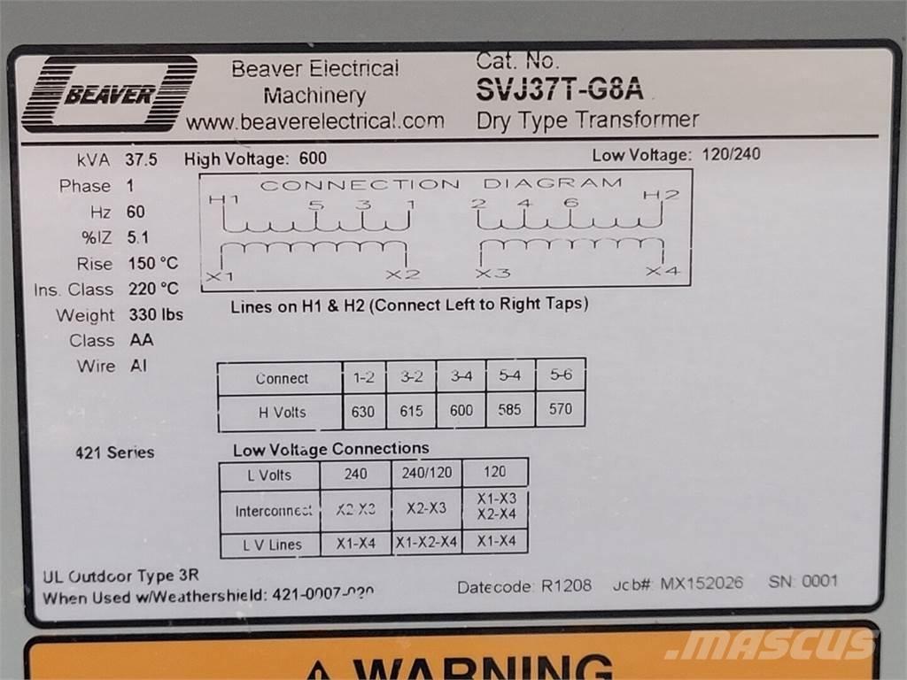  BEAVER SVJ37T-G8A Utilaje construcții - Altele