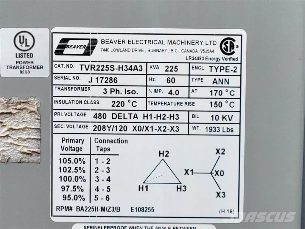  BEAVER TVR225S-H34A3 Utilaje construcții - Altele