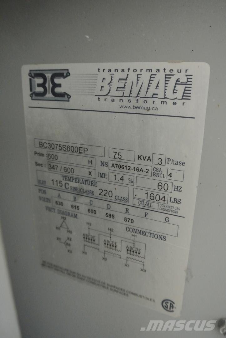  BEMAG BC3075S600EP Utilaje construcții - Altele