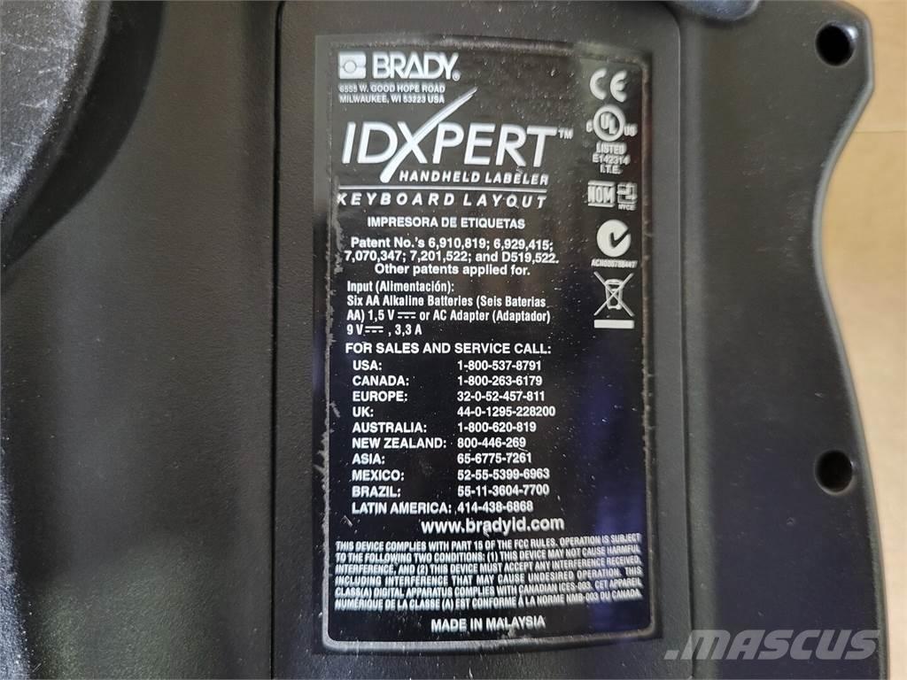 Brady IDXPERT Utilaje construcții - Altele
