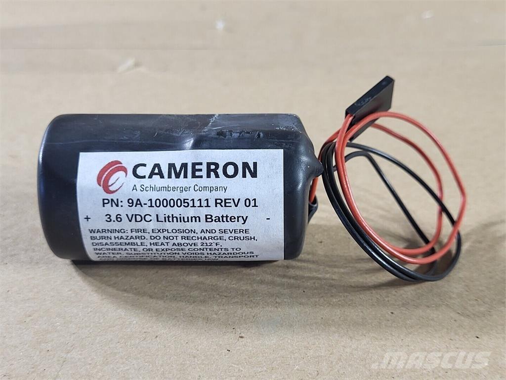  CAMERON 9A-100005111 Baterii