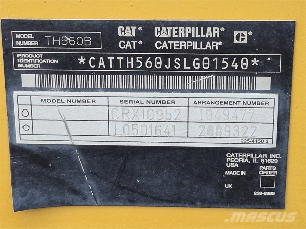 CAT TH560B Manipulatoare agricole