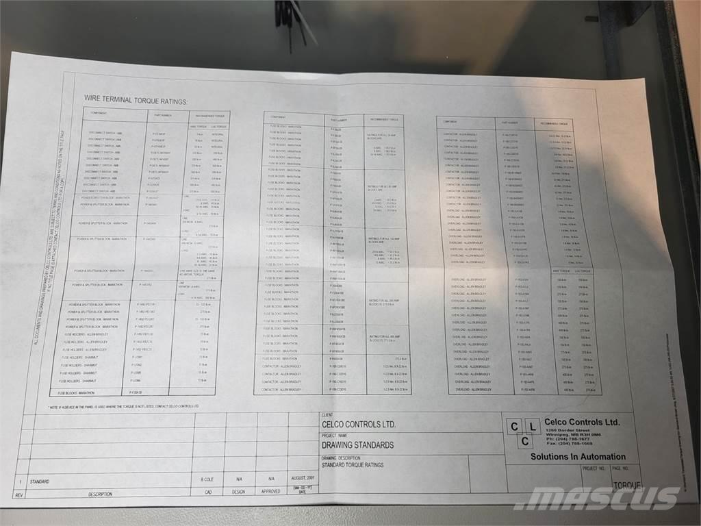  CELCO CONTROLS LTD Utilaje construcții - Altele