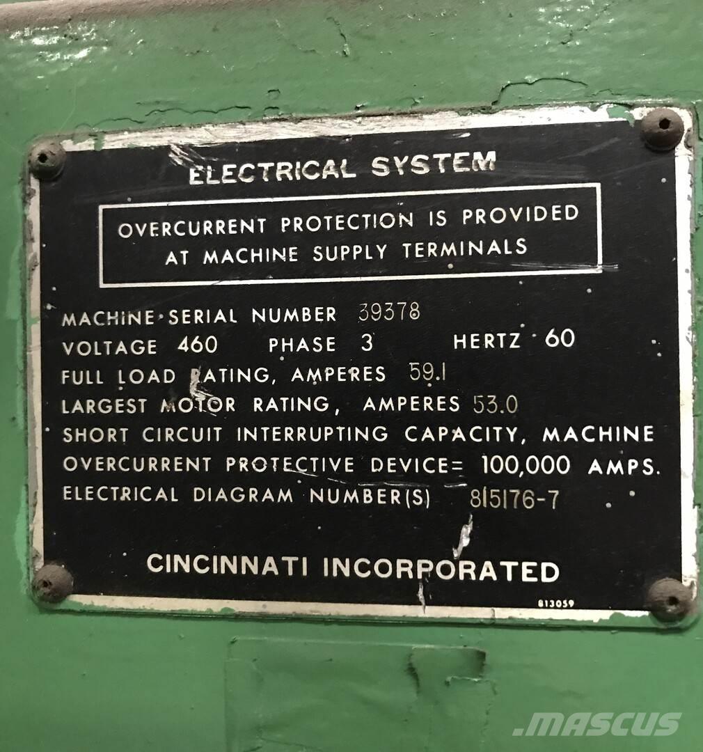  CINCINNATI 3DL12 Utilaje construcții - Altele