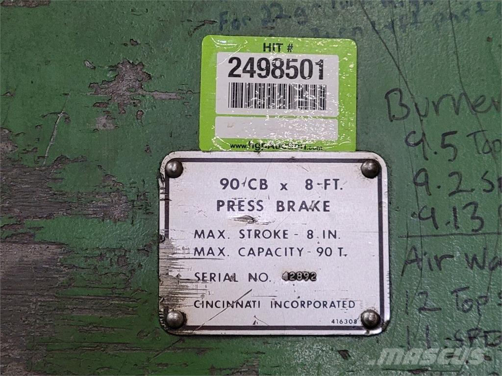  CINCINNATI 90CB x 8 Utilaje construcții - Altele