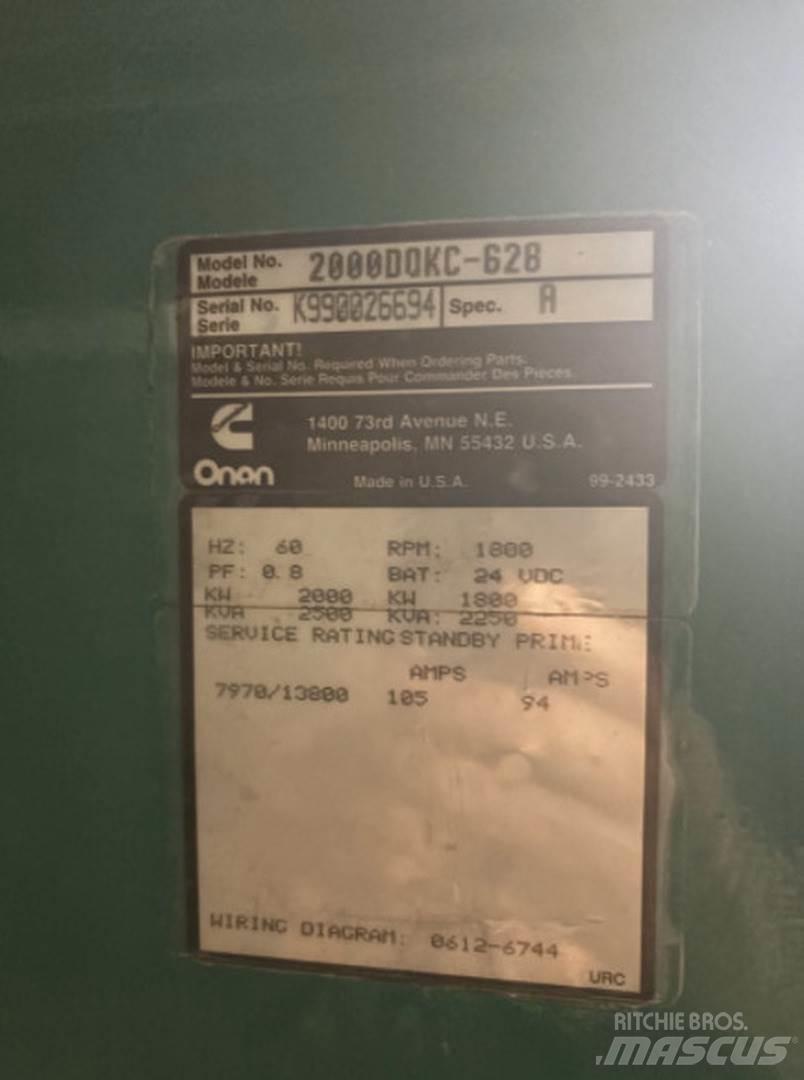 Cummins 2000DQKC-628 Generatoare Diesel